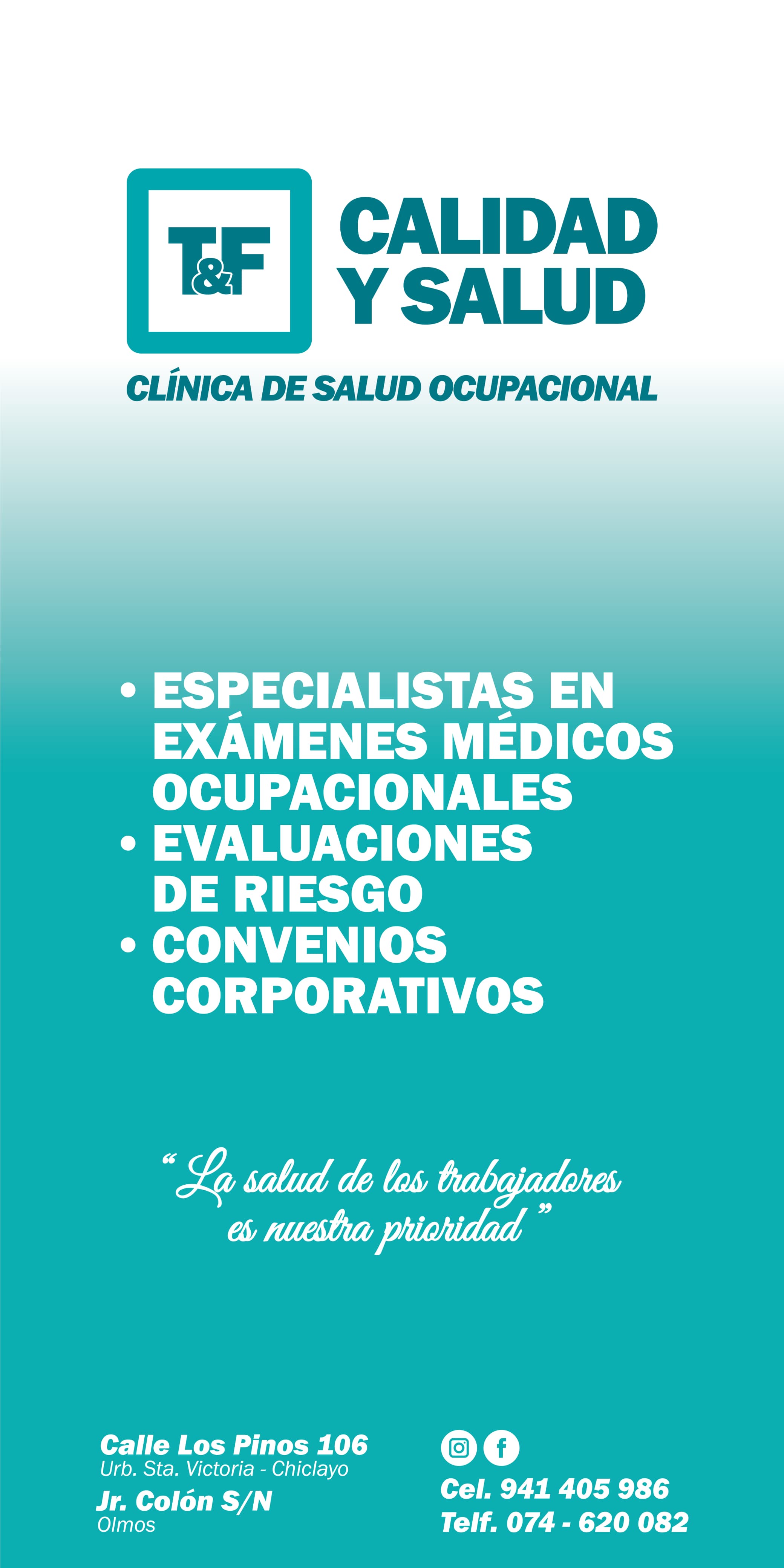 Imagen de TYF CALIDAD Y SALUD CLÍNICA DE SALUD OCUPACIONAL